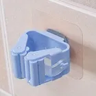 REALISTIC AIRCOOL Plastic Broom Holder -Blue, Pack of 2