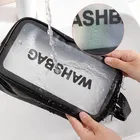 Astute Waterproof Clear Travel Toiletries Washbag 