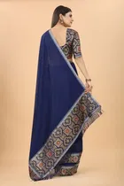 Women's Saree with Unstitched Blouse 