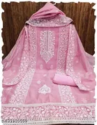 Lucknowi Embroidered Un Stitched Suit 