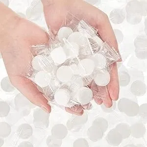Microfiber 60 Pcs Coin Tissues (Set of 1)
