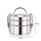 JENSONS Steel Clip Tiffin Set of 2 