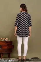 Cottonthree Quarter Sleeves Top for Women 