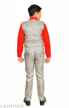 3 Pcs Coat Pant Set for Boys 