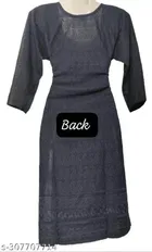 Rayon Embroidered Kurti for Women 