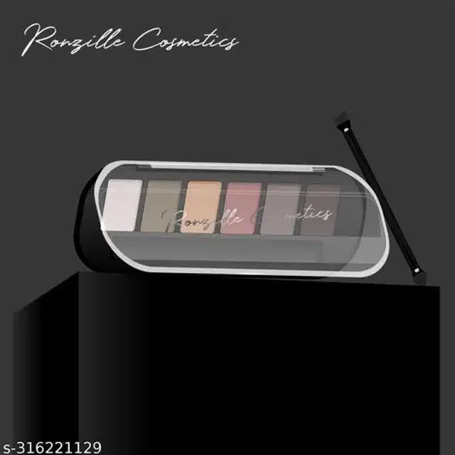 Ronzille Eyebrow Enhancer Palette with Brush (Multicolor, 12 g) (Set of 1)
