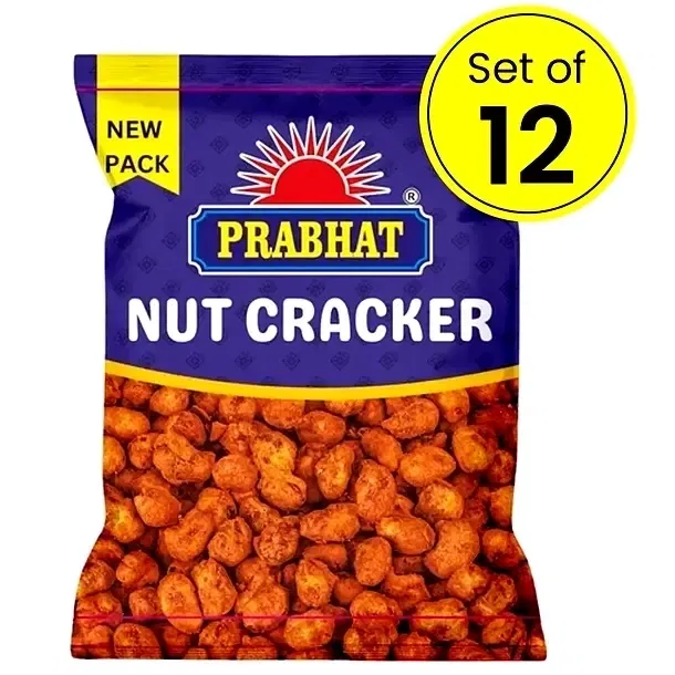 प्रभात नट क्रैकर 12X34 g (पैक ऑफ 12)