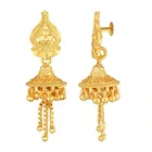 Oxidised Gold Plated Alloy Earrings for Women 