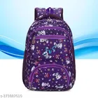Polyester Backpack Bag, Purple