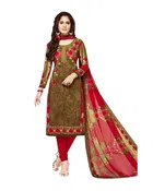 Yashika Unstitched Crepe Salwar Suit Material 