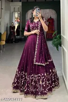 Embroidered Lehenga Choli for Women 
