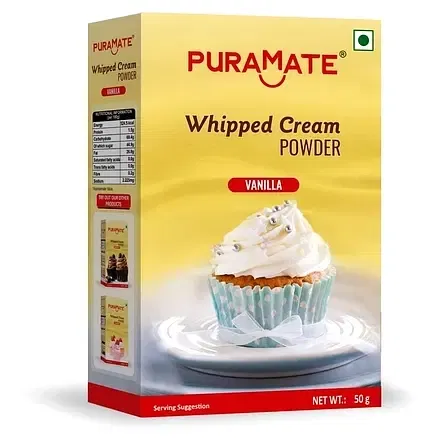 प्योरामेट वनीला व्हिप्ड क्रीम पाउडर 100 g