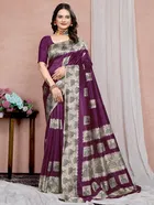 Mysore Silk Printed Saree for Women 