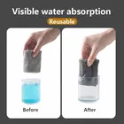 Retractable Gap Dust Cleaner Brush with Extension Pole , Flexible Gap Microfiber Duster Bendable Extendable Washable, Under Appliance Dusters for Cleaning Bed Sofa Furniture Gray