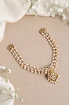 Zircon Gold-plated Copper Jewellery Set for Women 