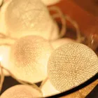 10 LED Cotton Ball Light for Decoration 
