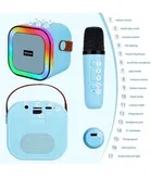 TecSox Karaoke Speaker 6 W Bluetooth Speaker Bluetooth v5.0 with USB,SD card Slot,Aux,3D Bass Playback Time 3 hrs