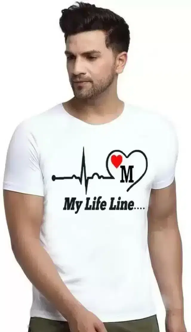 Long Sleeves T-Shirt for Men (White, S)