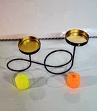 Metal Decorative Moroccan-Style Candle Holder 