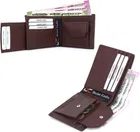 PU Leather Men's Wallet – Slim, Bifold Design with Card & Cash Compartments 