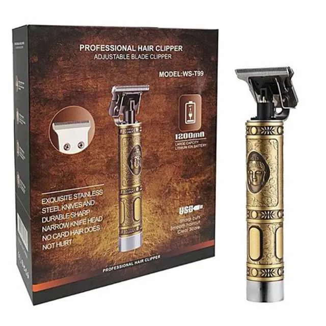 Professional Adjustable Blade Shaver Soft Trimmer for Adults (Pack of 1, Gold) (SE-4)