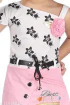 Cotton Blend Clothing Set for Girls 