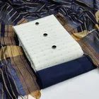 Jacquard Unstitched Dress Material for Women 