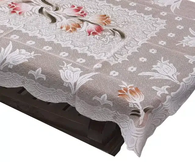 Cotton Centre Table Cover (Multicolor, 40x60 Inches)