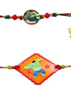 Metal Rakhi, Pack of 2