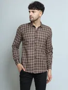 Full Sleeves Checked Shirt for Men 