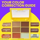 6 Color Concealer Palette, Multicolor, Pack of 1