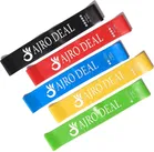 AJRO DEALPREMIUM LOOP BAND -Multicolour Thera Bands for Men & Women. Resistance Band (Pack of 5)