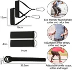 AJRO DEAL NORMAL 11 IN 1 PSC RESISTANCE TUBE-Multicolour Fitness band kit for Exercise, Stretching & Body Toning, Home Gym Equipment Resistance Tube 