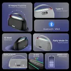 BLUNT SOUNDWAVE T4 18 Watt, 2000mAh Battery, RGB & TWS function Bluetooth Speakers - Pack of 1