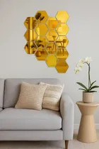 20 Hexagon Golden 