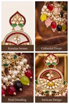 Alloy Earrings for Women & Girls, Multicolour