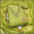 Silk Blend Punjabi/All Over Suits Semi-Stitched Suits 