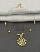 Zircon Gold-plated Necklace Set for Women 