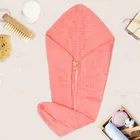 Safina Plain Hair Towel Wrap 24x63 cm Pack of 2