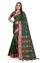 Cotton Embellished Saree for Women 