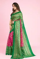 Art Silk Printed Saree for Women 