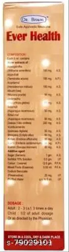 Dr. Biswas Ever Health Tonic For Weakness, Weight Loss, Insomnia, Loss Of Appetite 450Ml