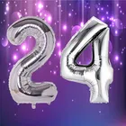 Foil Balloon for Birthday Celebration, No. 24 