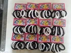 Fabric Hair Rubber Bands for Women, Pack of 72 