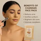 Chandan Powder Face Pack With Gulab Jal & Applying Brush 