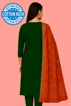 Cotton Embroidered Kurti for Women 