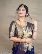 Banarasi Silk Zari Woven Sarees for Women 