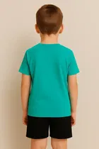 Round Neck Printed T-Shirt for Boys 