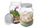 ALL TIME 2 Pcs Plastic Jar 
