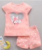 Hosiery Cotton Clothing Set for Kids 